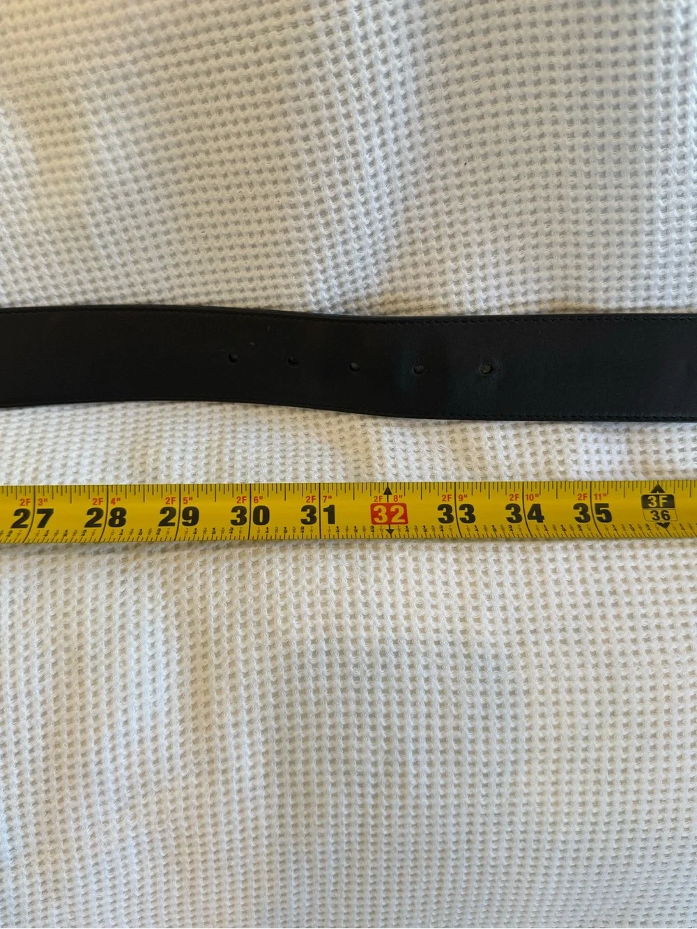 Gucci Black Leather Belt - Double G Gold Buckle